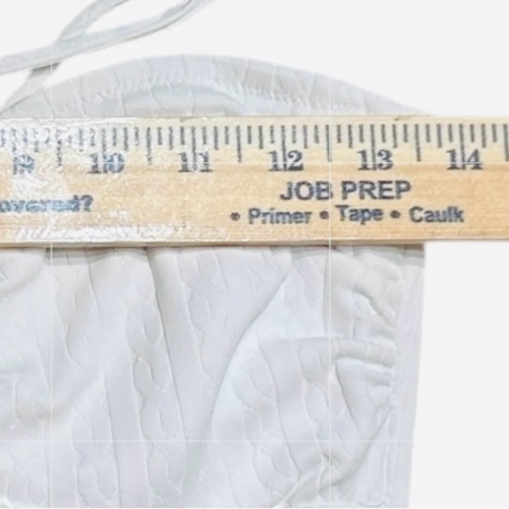 NWOT Tommy Bahama Cable Beach Tie Front Bandini Top - Picture 11 of 11